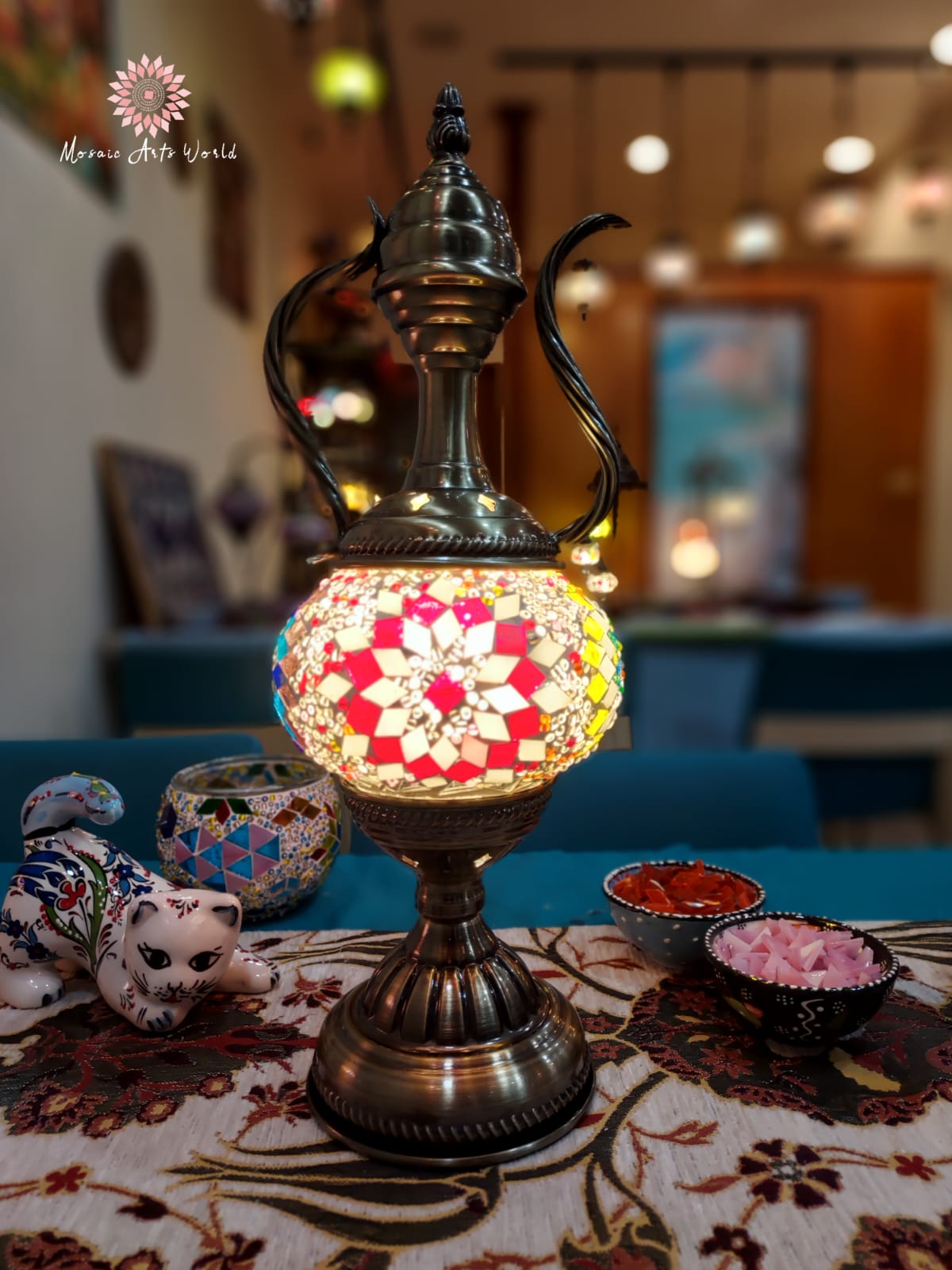 Atelier Lampe Mosaïque