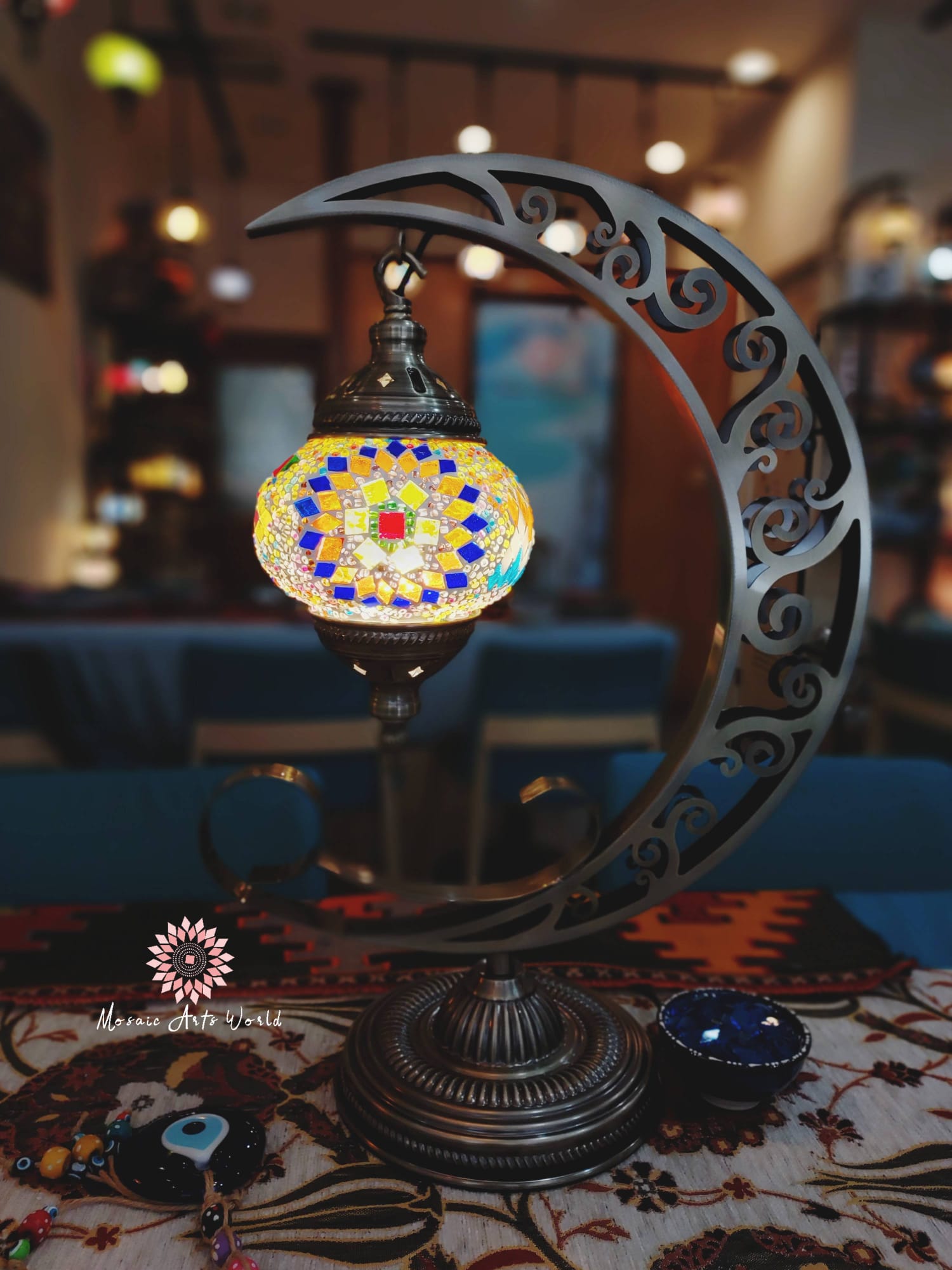 Atelier Lampe Mosaïque